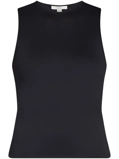 Vince round-neck tank top Black V990084385