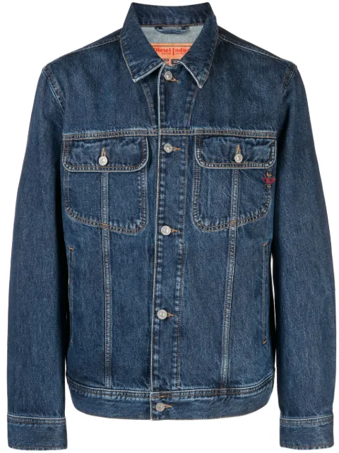 Diesel D-Barcy denim jacket Blue A0388509I27
