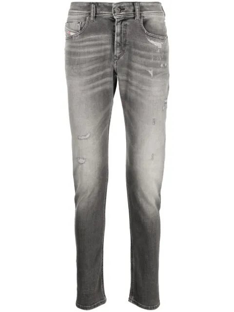 Diesel 1979 Sleenker distressed jeans Grey A0359409H70
