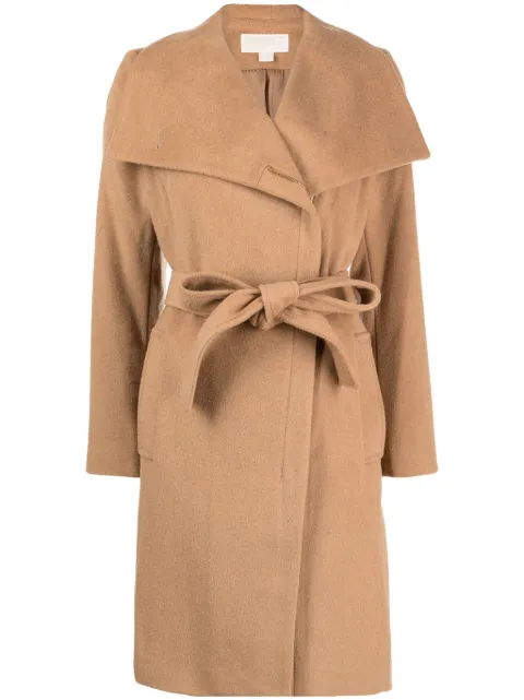 Michael Michael Kors belted double-breasted coat Brown M125868Q74
