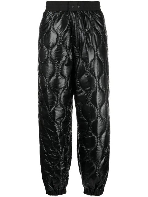 Junya Watanabe MAN quilted straight-leg trousers Black WLP032051