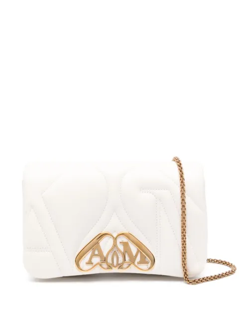 Alexander McQueen The Seal cross body bag Neutrals 7770111BLE1