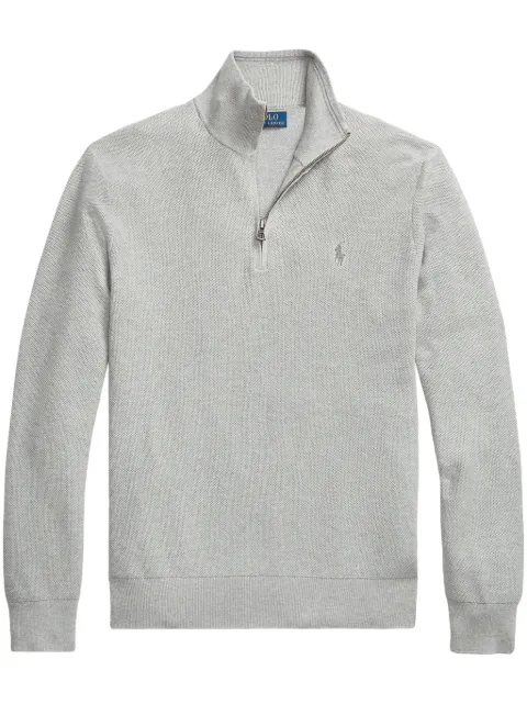Polo Ralph Lauren Polo Pony half-zip jumper Grey 710932304002