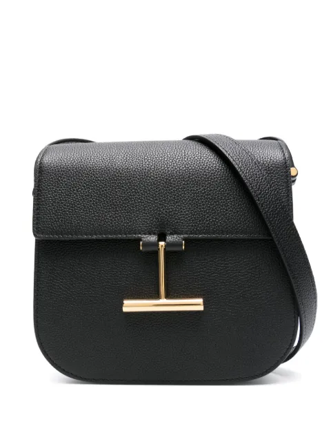 TOM FORD Hanging-T-hardware leather bag Black L1018LCL095G