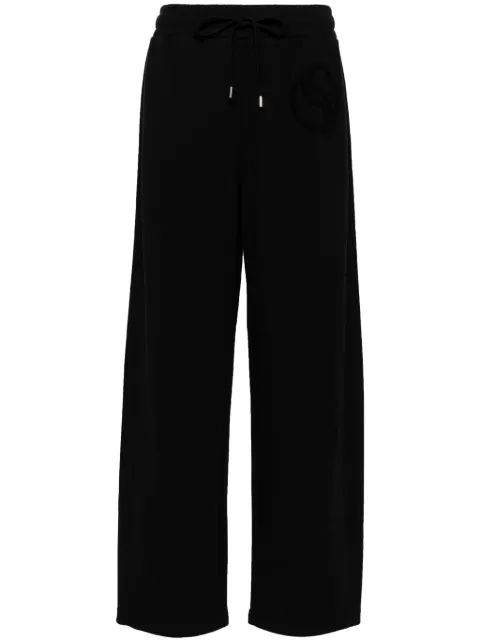 Stella McCartney straight-leg cotton trousers Black 6J02693SPY551000