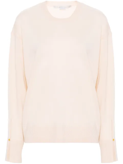 Stella McCartney crew-neck long-sleeve jumper Pink 6K04213S2415