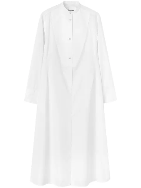 Jil Sander cotton shirtdress White J04CT0106JTN343