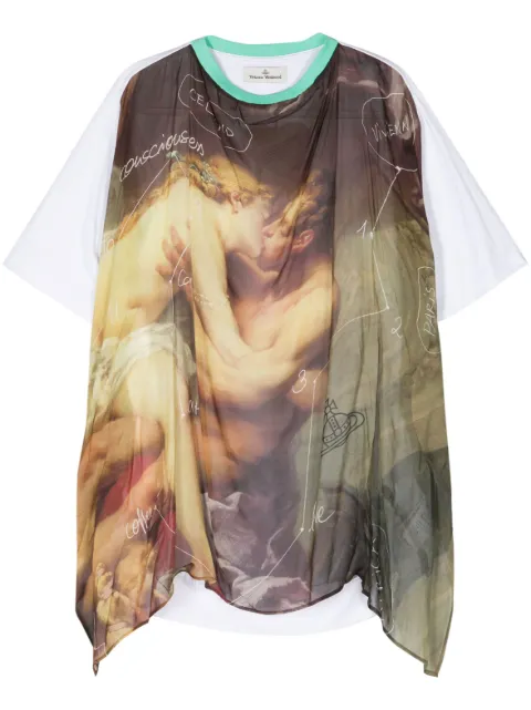 Vivienne Westwood Kiss Swing T-shirt Neutrals 1504000LC0040