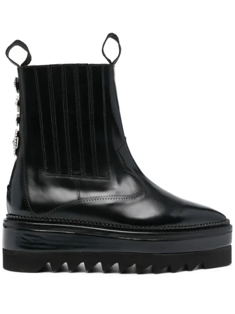 Toga Pulla stud-embellished platform boots Black FTGPW131109021