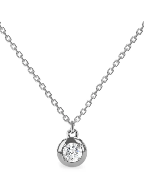 Pragnell 18kt white gold Skimming diamond necklace White SS006