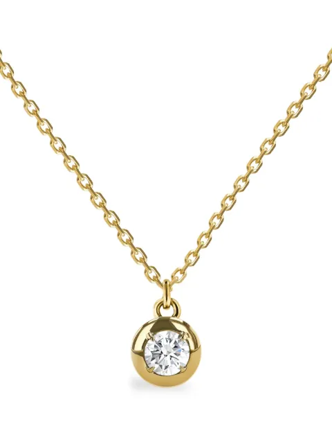 Pragnell 18kt yellow gold Skimming diamond necklace Gold SS001
