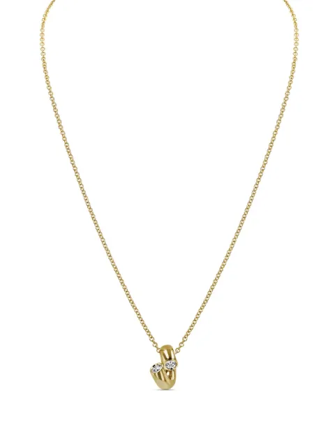 Pragnell 18kt yellow gold Eclipse spring necklace Gold PYR031
