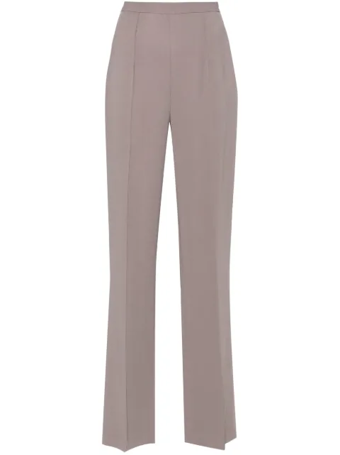 STYLAND high-waisted straight-leg trousers Purple 208300