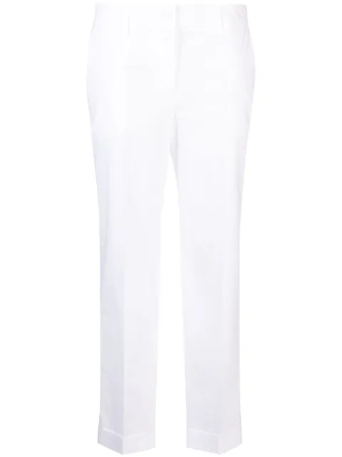 P.A.R.O.S.H. tailored trousers White CANYOX24D231203