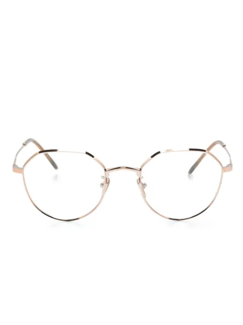 Giorgio Armani octagonal-frame glasses Metallic AR5142