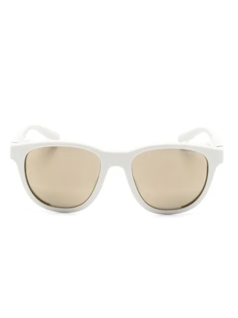Emporio Armani oval-frame sunglasses White EA4216U