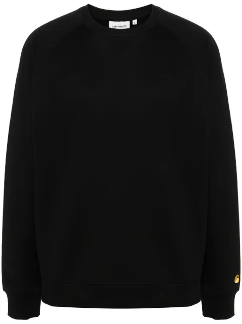 Carhartt WIP Chase long-sleeve sweatshirt Black I033660