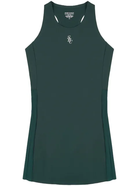 Sporty & Rich SRC Tennis racerback minidress Green DRAW232FO