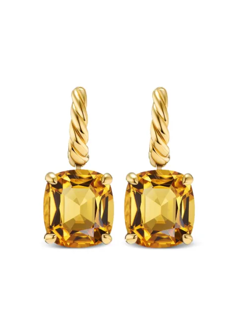 David Yurman 18kt yellow gold Marbella citrine earrings Gold E1799488ACI