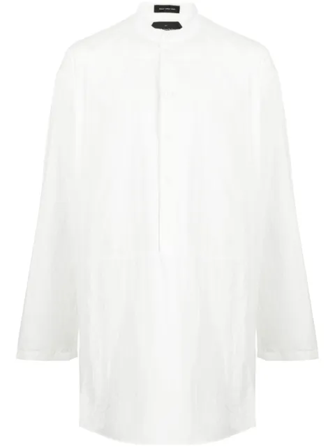 Nicolas Andreas Taralis long-sleeve cotton shirt White HCH10031005