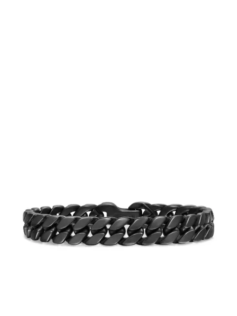 David Yurman Curb Chain titanium bracelet (11.5mm) Black B25303MBB