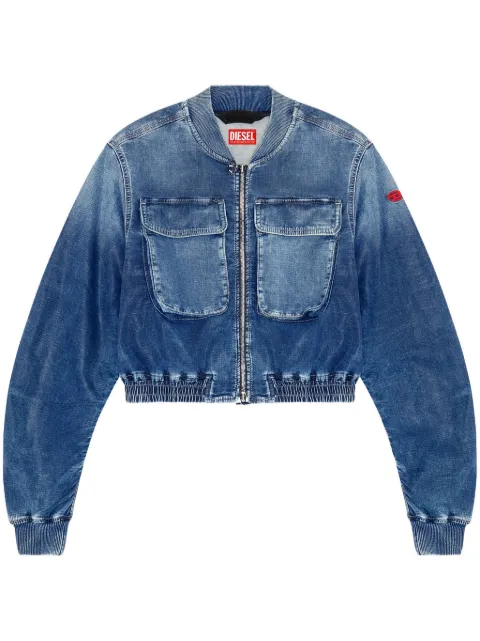 Diesel De-Khlo-S Track denim bomber jacket Blue A13263068KV