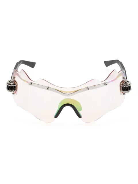 Kuboraum E16 rimless sunglasses Black KRSE16SI000000PG