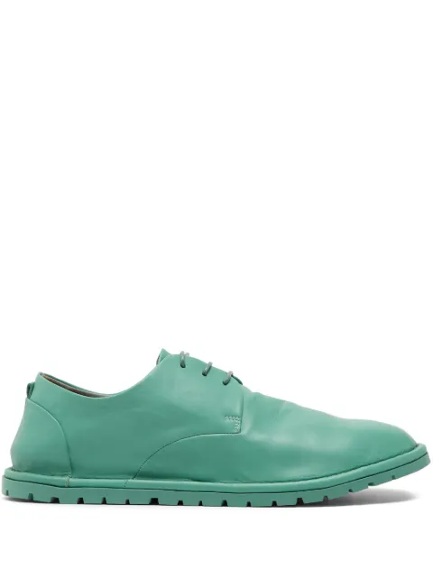 Marsèll Sancrispa leather derby shoes Green MMG002