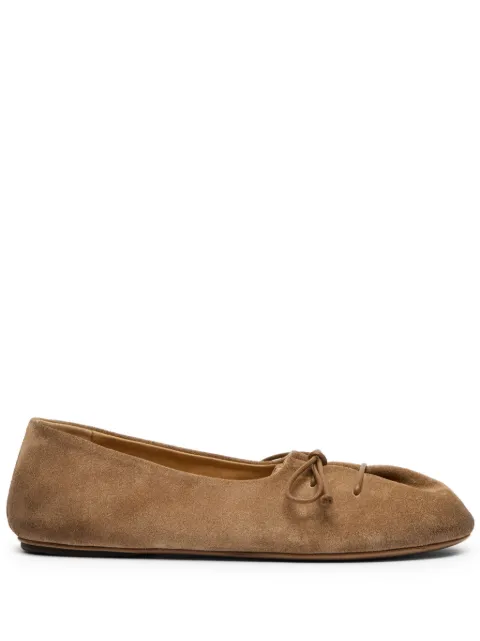Marsèll Girella suede ballet flats Brown MW7072