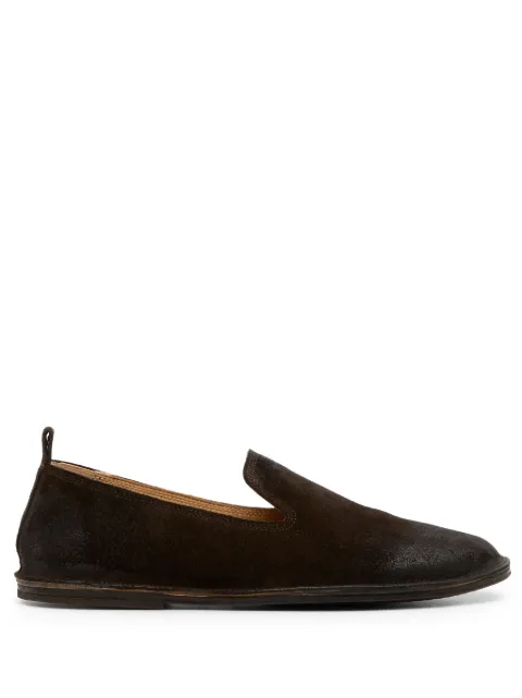 Marsèll Strasacco nubuck loafers Brown MW4285