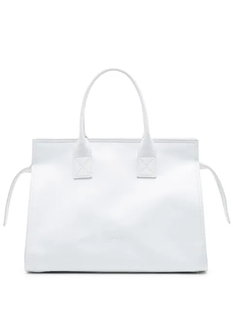 Marsèll Curva Media leather tote bag White MB0411