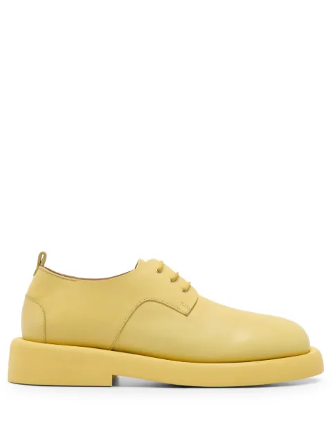 Marsèll Gommello leather Derby shoes Yellow MWG471