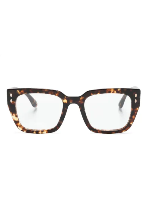Isabel Marant Eyewear square-frame glasses Brown IM0145