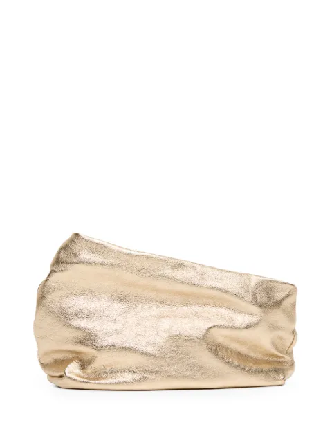 Marsèll Fantasmino leather clutch bag Gold MB0106