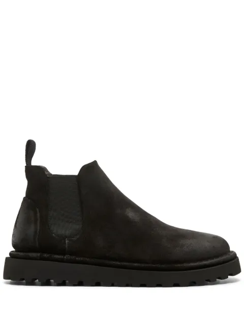 Marsèll Sancrispa Alta suede boots Black MWG103M186666