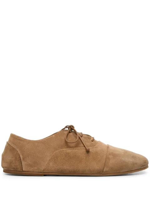 Marsèll Steccoblocco reversed-leather derby shoes Brown MM4673186310