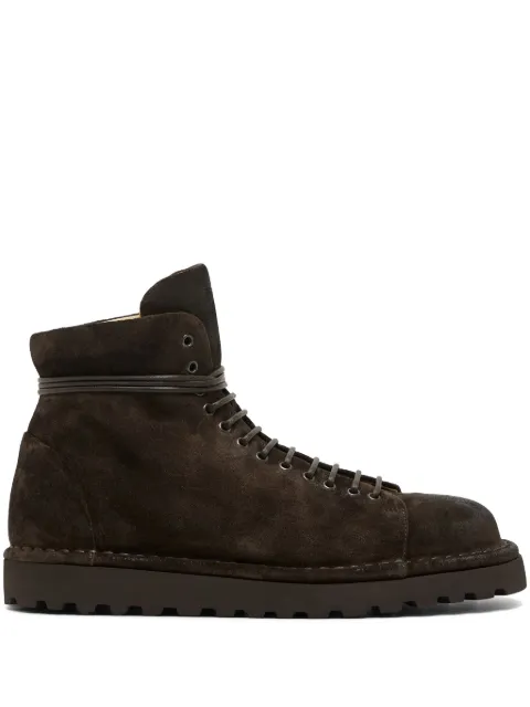 Marsèll Pallottola lace-up combat boots Brown MWG351M