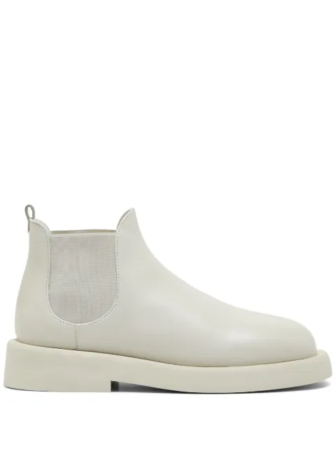 Marsèll Gommello leather Chelsea boots White MWG473118