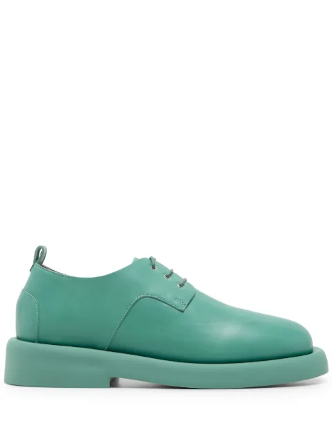 Marsèll Gommello leather Derby shoes Green MWG471