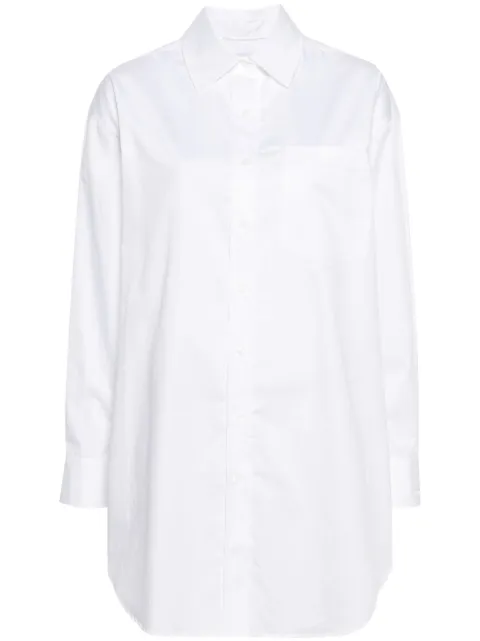 Calvin Klein plain cotton shirt White K20K206811