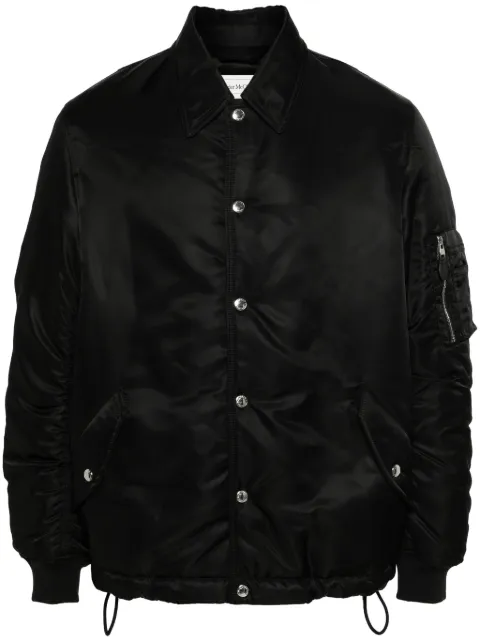 Alexander McQueen padded coach jacket Black 765591QRAAK