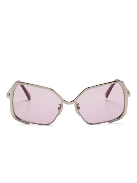 Marni Eyewear Unila oversized-frame sunglasses Silver OEN