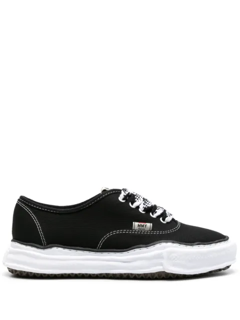 Maison MIHARA YASUHIRO Baker canvas sneakers Black A12FW728
