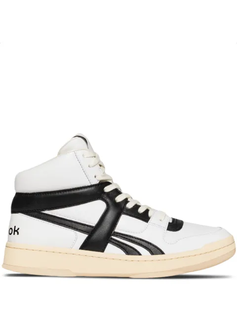 Reebok two-tone panelled high-top sneakers White RMIA04AC99LEA0040110