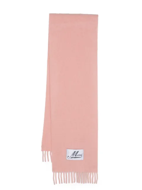 Marni alpaca-wool-blend scarf Pink SCMC0059Y0UTW918