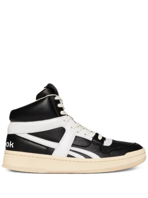 Reebok LTD logo-patch leather sneakers Black RMIA04AC99LEA0041001