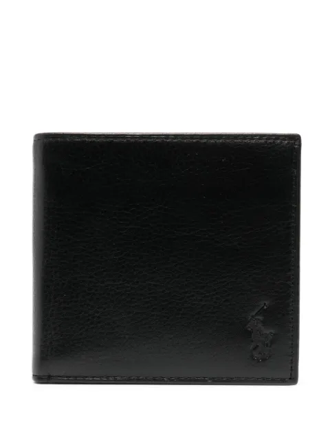 Polo Ralph Lauren debossed-logo bi-fold wallet Black 405914235002