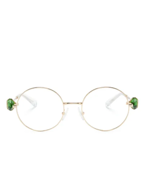 Swarovski Eyewear SK1001 round-frame glasses Gold SK1001