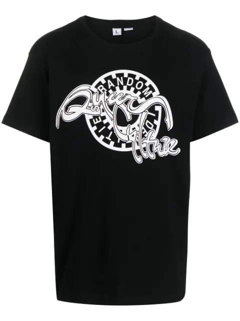 Random Identities graphic-print cotton T-shirt Black JS83S22FBJC0002