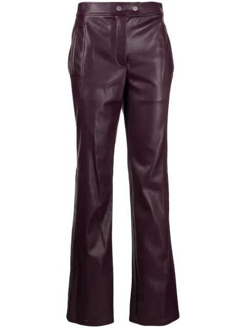 SIMKHAI Dahlia straight-leg trousers Red 5234100VSOLID